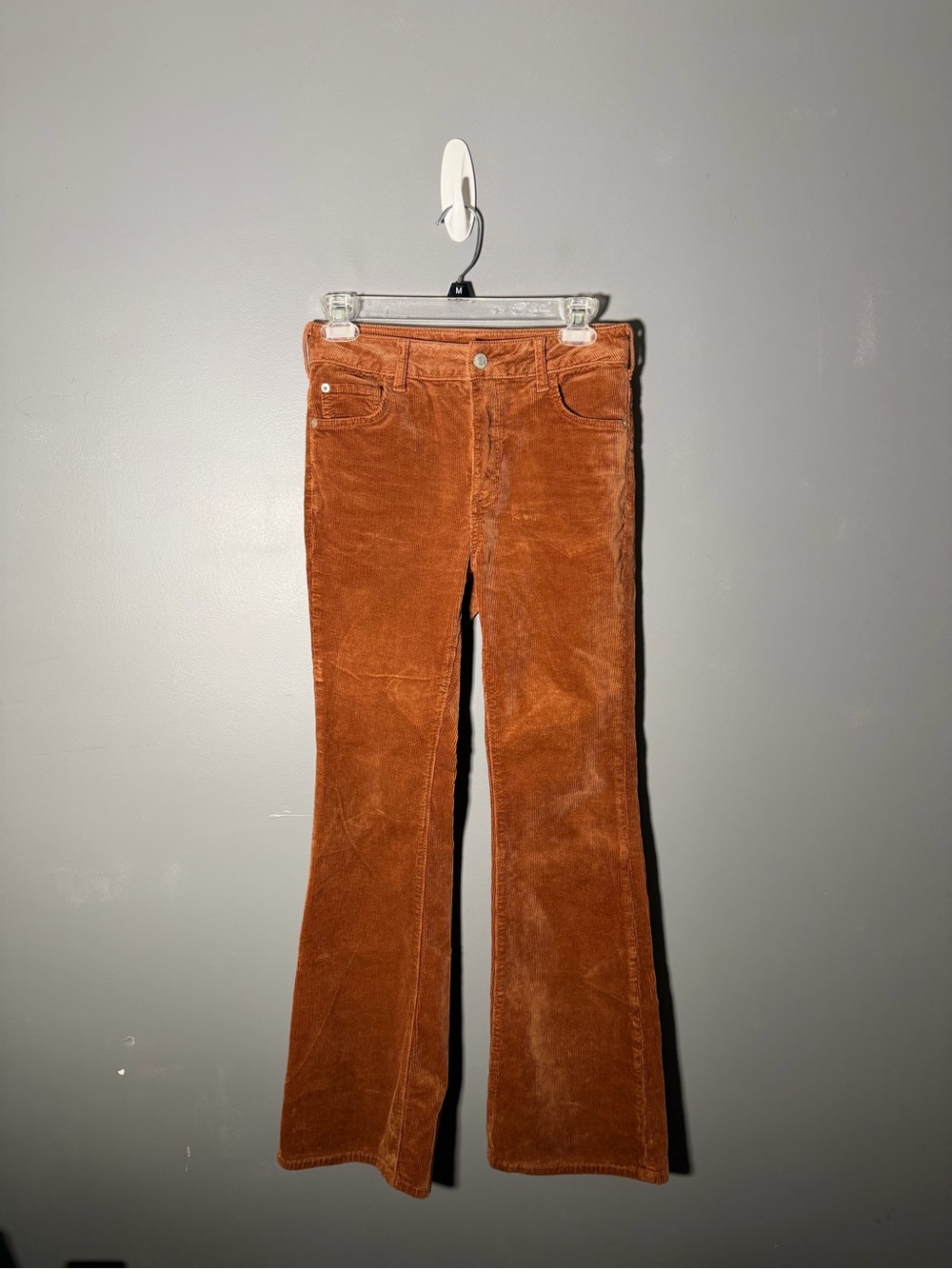 Pilcro The Icon Corduroy Flare Jeans Size 26 - Picture 2 of 6